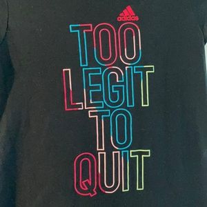 Girls size M adidas shirt like new